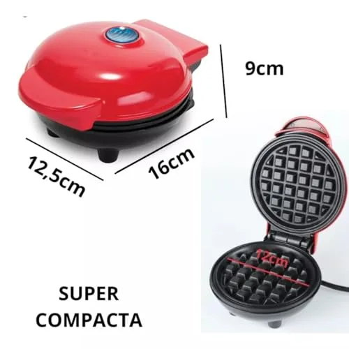 Máquina de waffle formato coração - foto 3