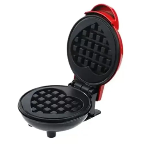 Máquina de waffle formato coração - foto 5