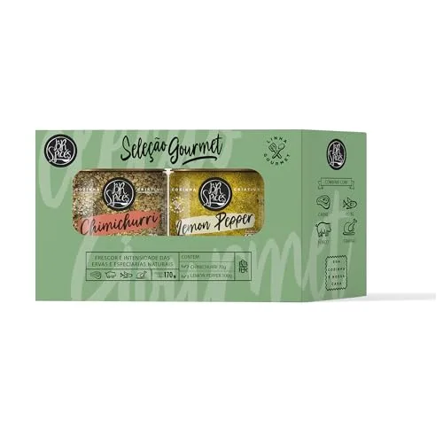 Kit de temperos gourmet