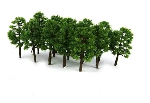 Miniaturas de árvore para maquete