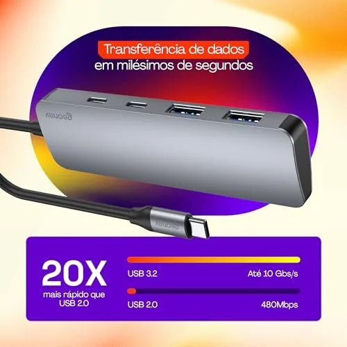 Hub USB-C multiportas - foto 2