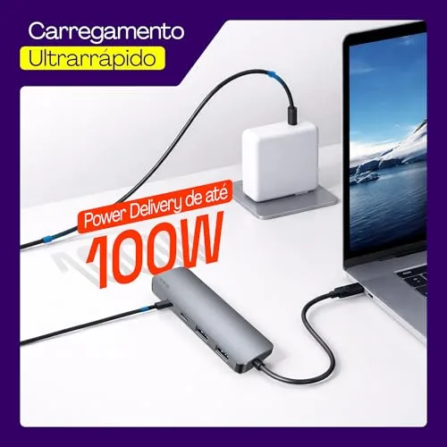 Hub USB-C multiportas - foto 3