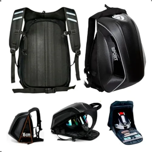 Mochila aerodinâmica porta-capacete - foto 4