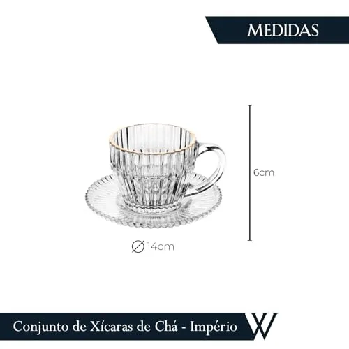 Xícaras de café de cristal - foto 4
