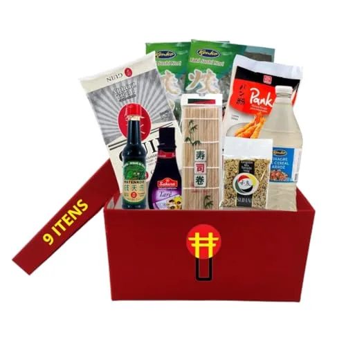 Kit para fazer sushi em casa