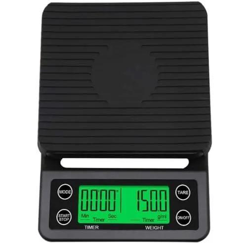 Balança de café com timer