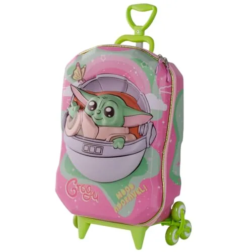 Mochila de rodinhas do Grogu