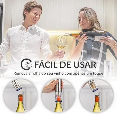 Abridor elétrico de vinho - foto 6