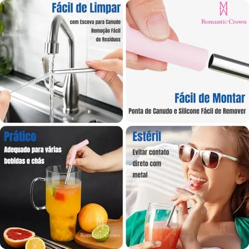 Copo com canudo para café gelado - foto 5