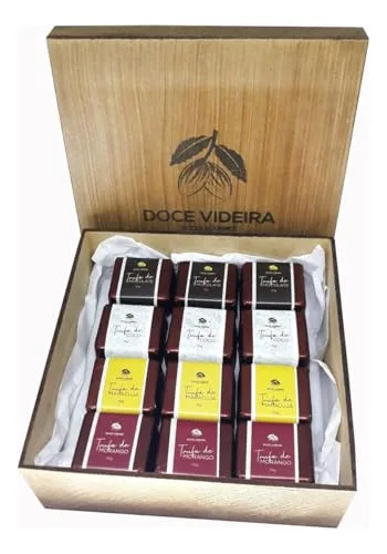 Caixa de trufas artesanais