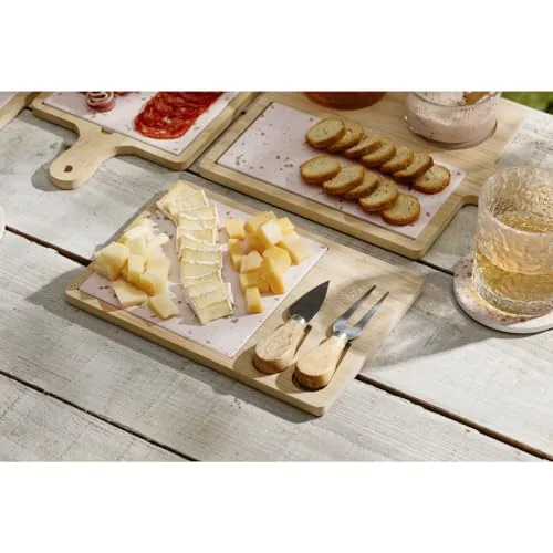 Kit de facas para queijo com bandeja - foto 3