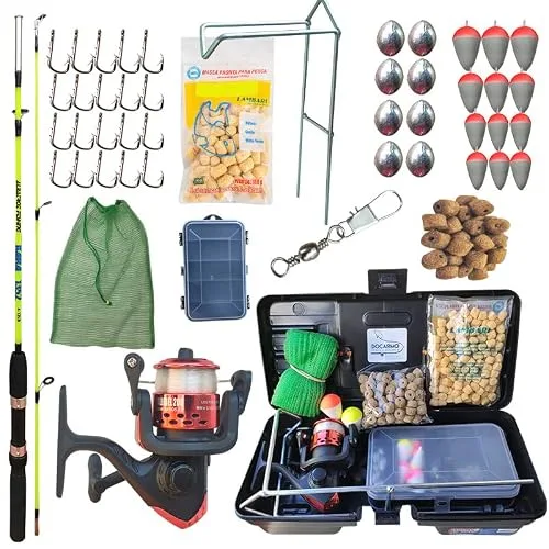 Kit de pesca completo