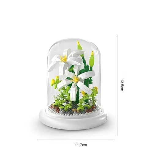 Flor de blocos para montar - foto 4