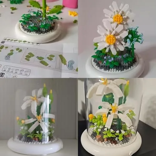 Flor de blocos para montar - foto 5