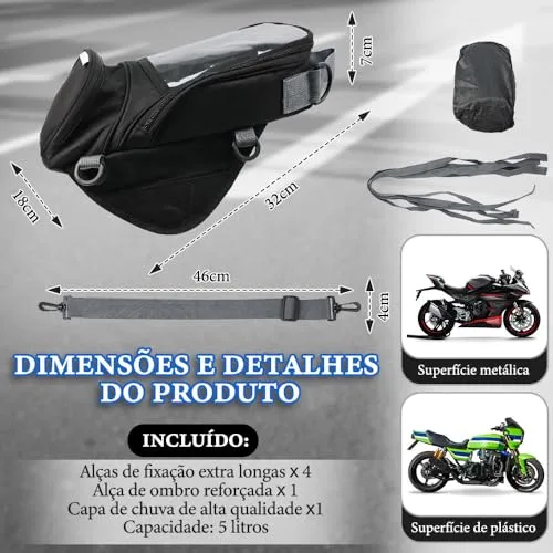 Bolsa magnética para tanque - foto 2