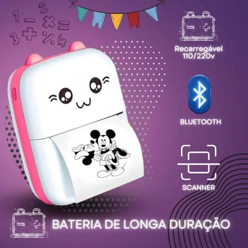 Mini impressora térmica - foto 2
