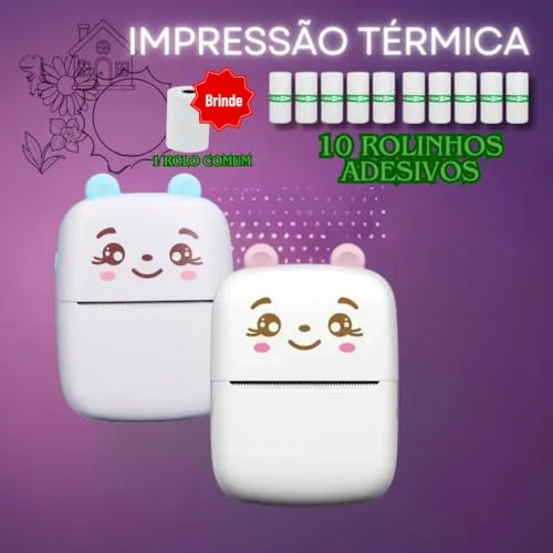 Mini impressora térmica - foto 4