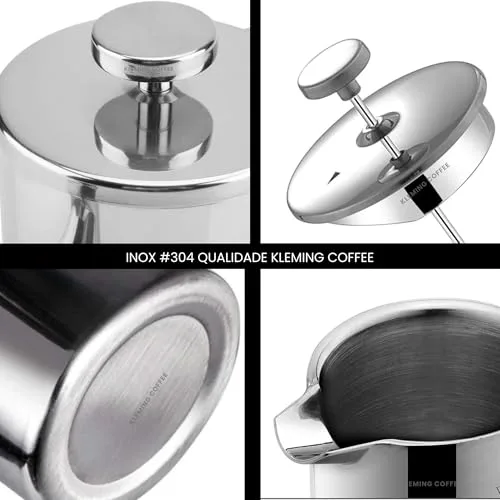 Prensa francesa térmica de inox - foto 3
