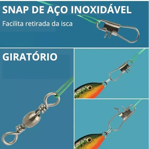 Cabos de aço com girador - foto 5