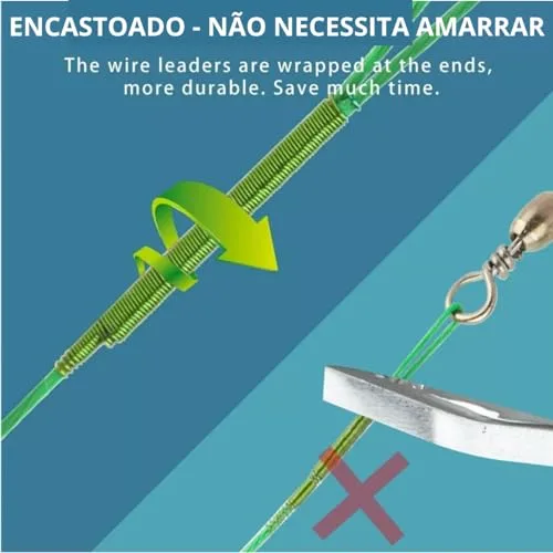 Cabos de aço com girador - foto 6