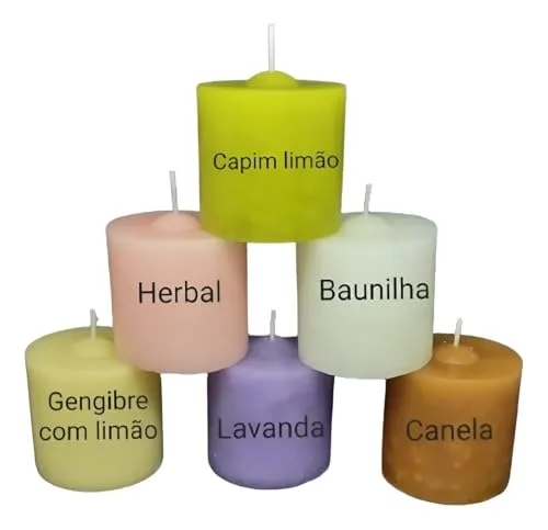 Kit de velas aromáticas