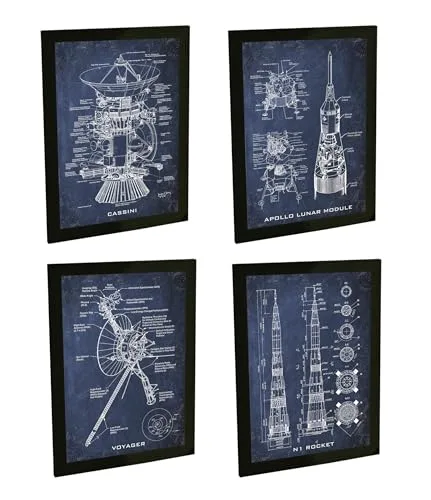 Quadro de sondas espaciais