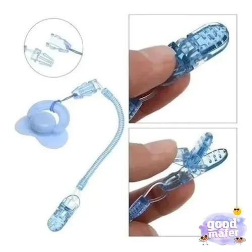 Prendedores de chupeta transparentes - foto 3