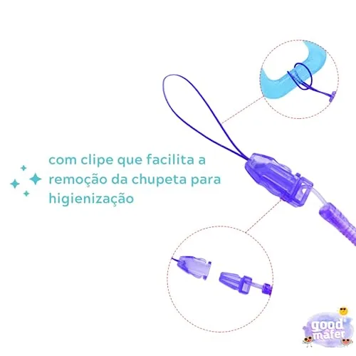 Prendedores de chupeta transparentes - foto 6
