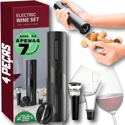 Abridor de vinho elétrico