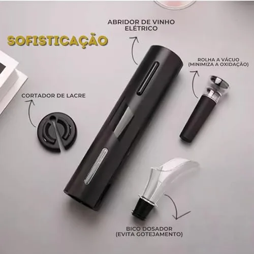 Abridor de vinho elétrico - foto 3