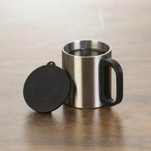 Caneca térmica com tampa - foto 4