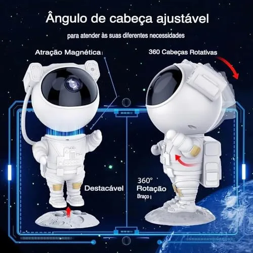 Projetor de galáxia para o quarto - foto 3