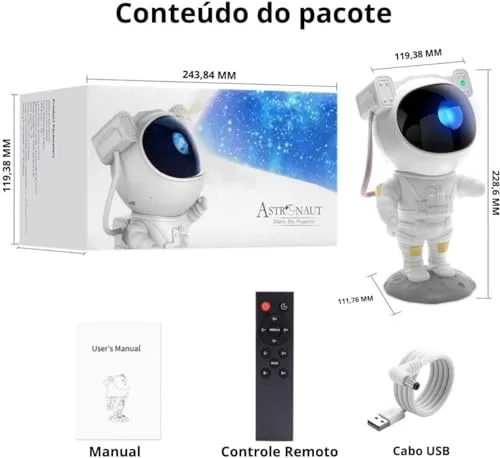 Projetor de galáxia para o quarto - foto 5