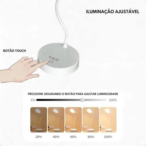 Luminária recarregável para leitura - foto 4