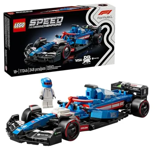 Carro esportivo de blocos para montar