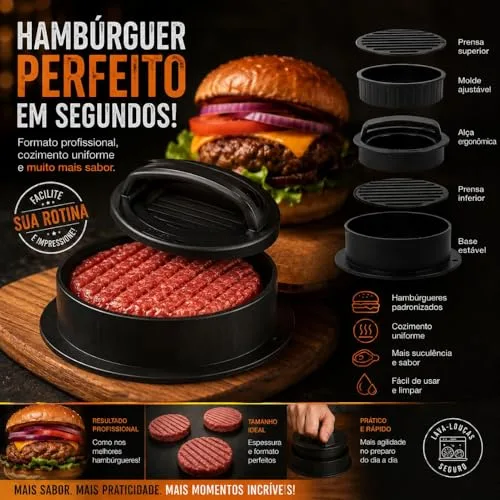 Modelador de hambúrguer - foto 3