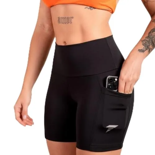 Short de treino com bolso