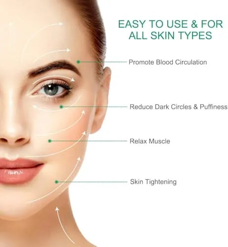 Kit de massagem facial com gua sha - foto 3