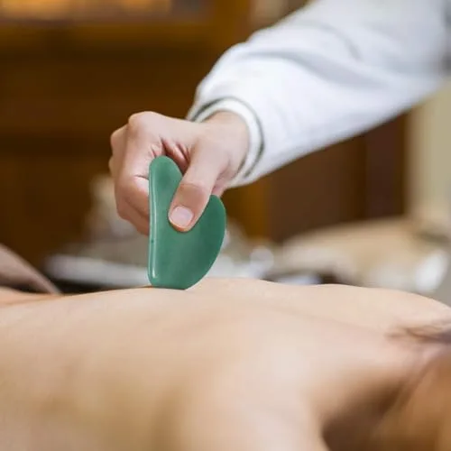 Kit de massagem facial com gua sha - foto 4