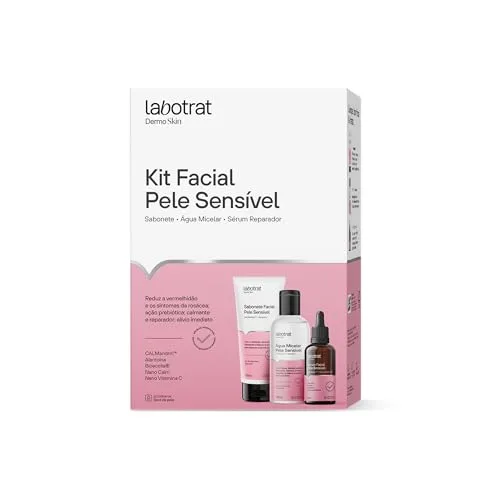 Kit facial para pele sensível