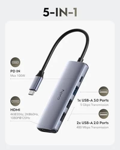 Hub USB-C multiportas - foto 2