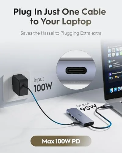 Hub USB-C multiportas - foto 4