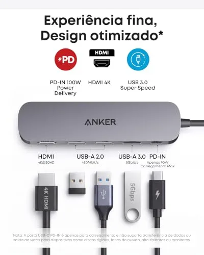 Hub USB-C para o notebook - foto 2