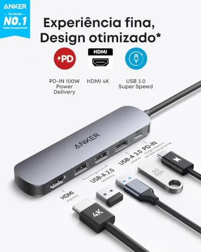 Hub USB-C multifunção - foto 2