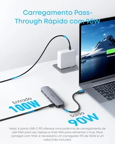 Hub USB-C multifunção - foto 3