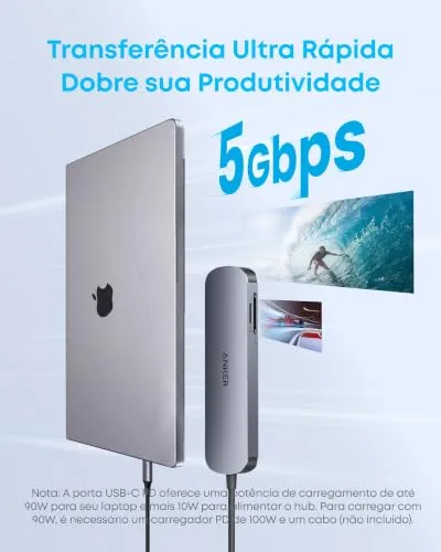 Hub USB-C multifunção - foto 4