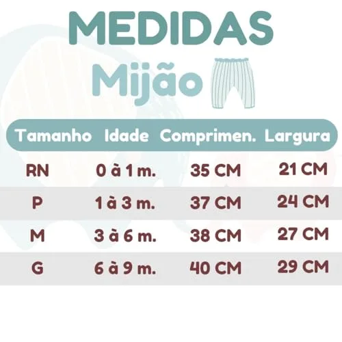 Kit de calças mijão unissex - foto 5