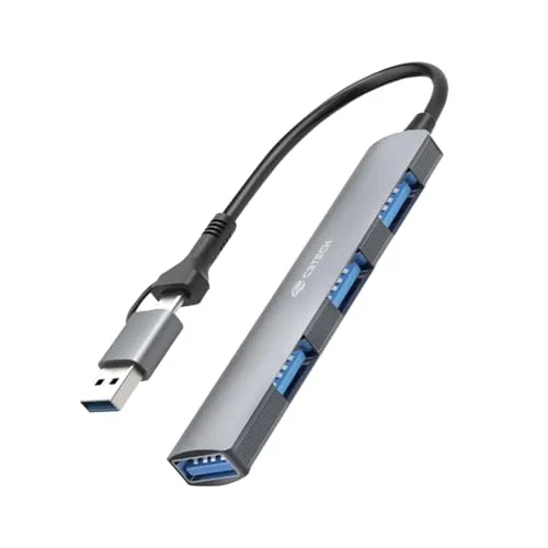 Hub USB-C com quatro portas