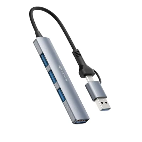 Hub USB-C com quatro portas - foto 2