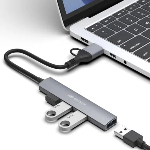 Hub USB-C com quatro portas - foto 3